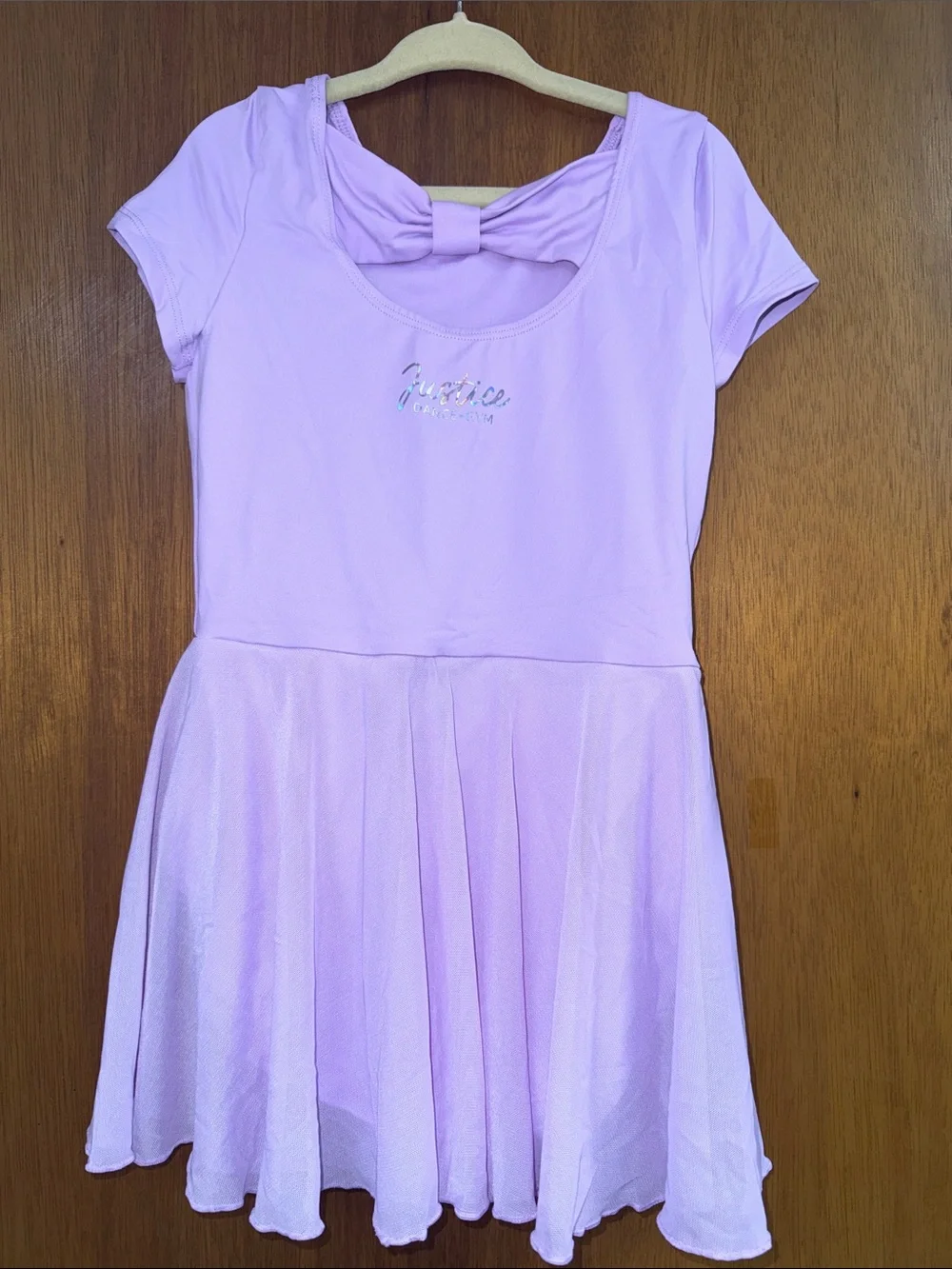 Justice Lilac Short Sleeve Dance Dress